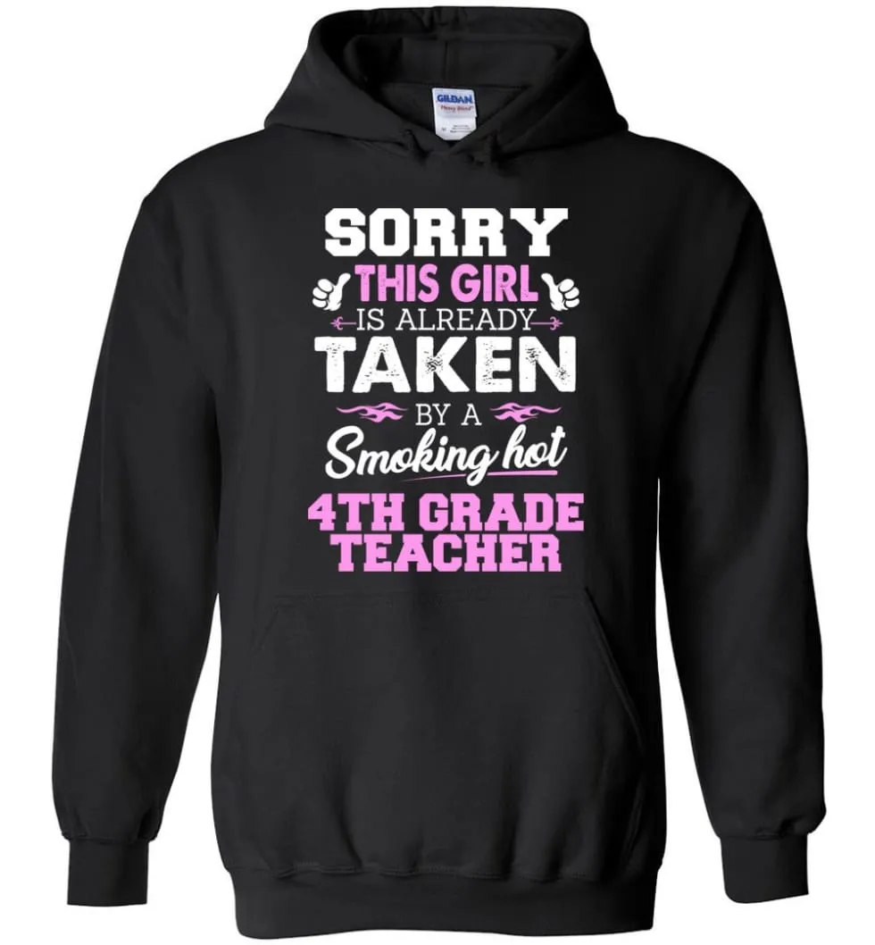 4th Grade Teacher Shirt Cool Gift for Girlfriend, Wife or Lover - Hoodie