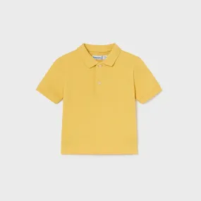 Baby Boy Basic Short Sleeve Polo Shirt | Banana Yellow