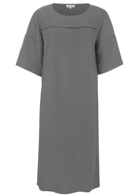 Esmé Studios Lica 2/4 Dress - Kjole - Charcoal Gray