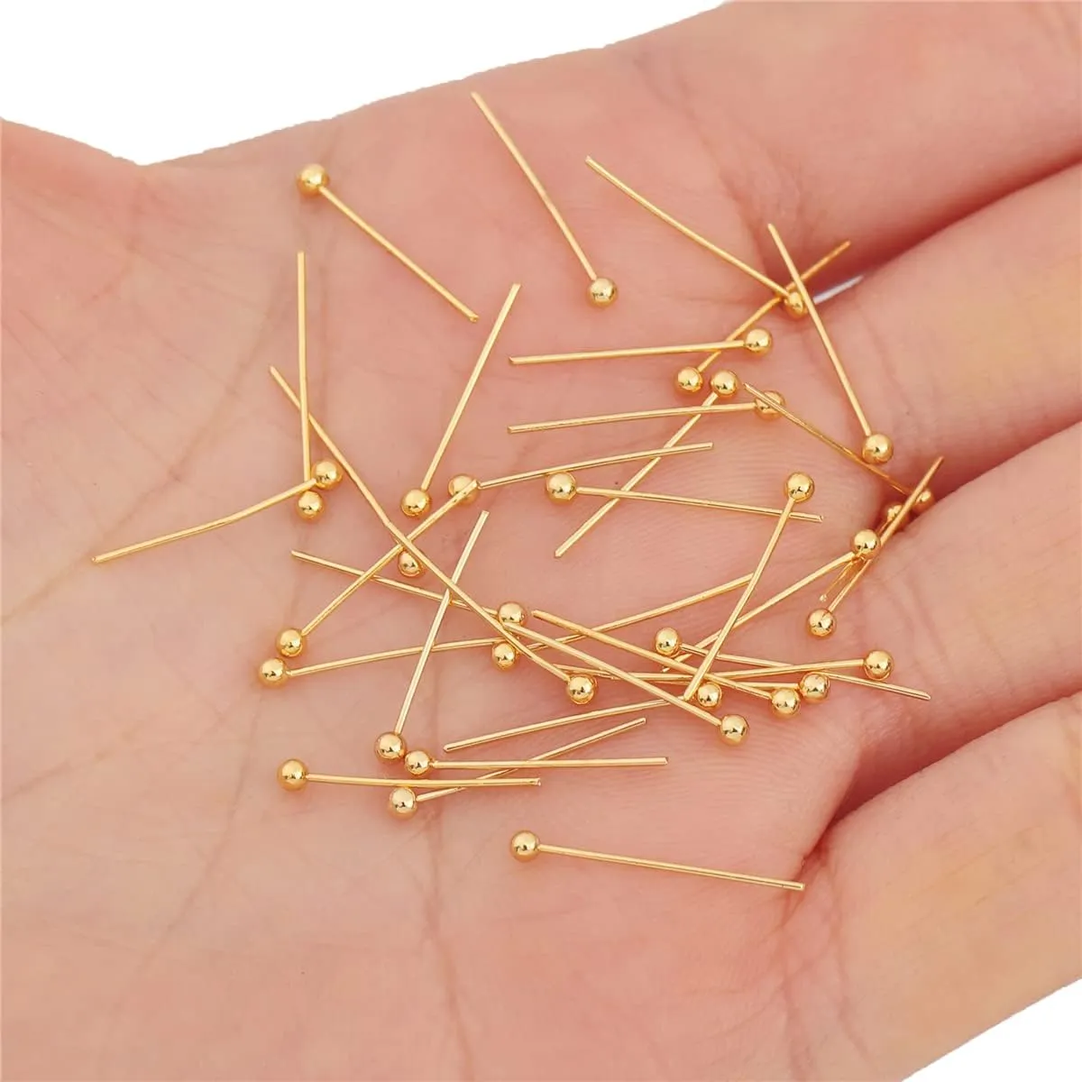 Gold Ion Plated Ball XL Professional Nose Pin