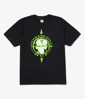 Huf x Cypress Hill Blunted Compass T-Shirt