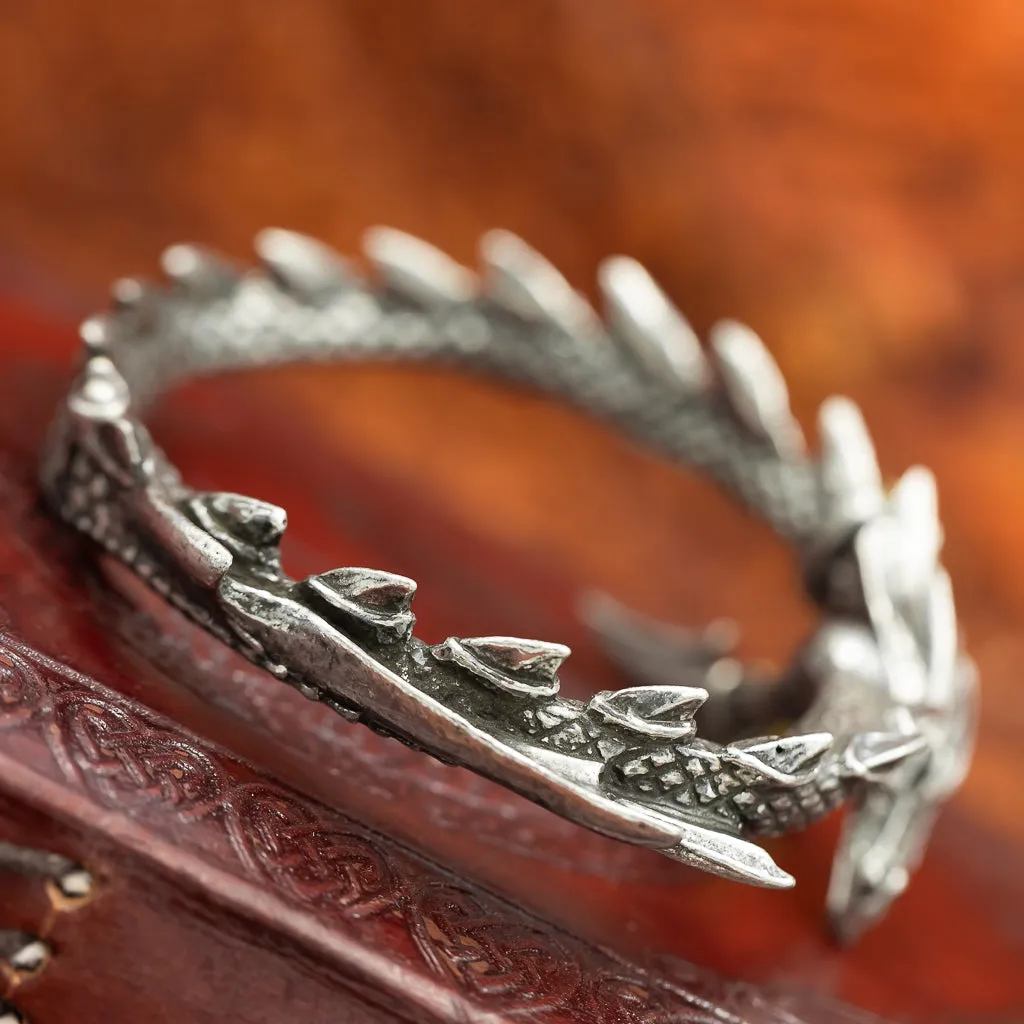 Jormungand Pewter Bracelet