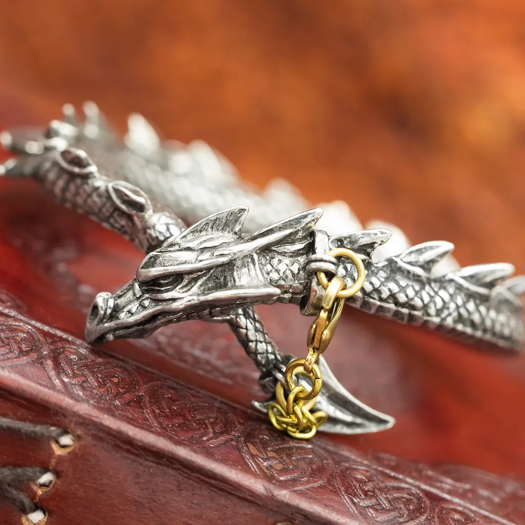 Jormungand Pewter Bracelet