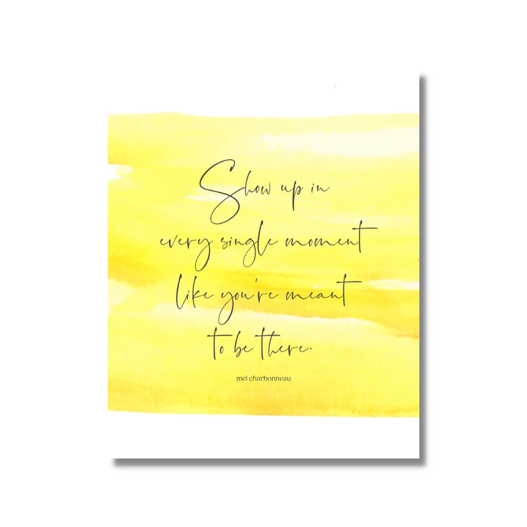 Joy Watercolor Print