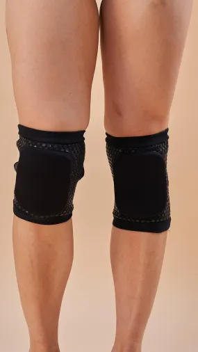 Lunalae Sticky Slim Look Kneepads - Black