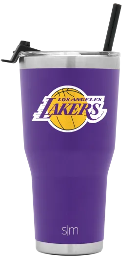 NBA Cruiser Tumbler with Flip Lid and Straw