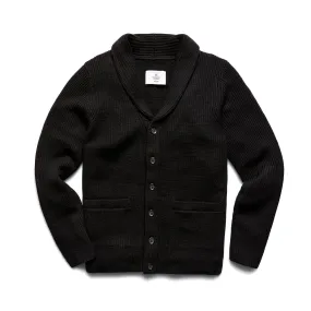 Reigning Champ Men Knit Vinnie Cardigan Black RC-6034-BLK