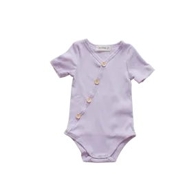 Two Darlings | Lilac Short Sleeve Bodysuit