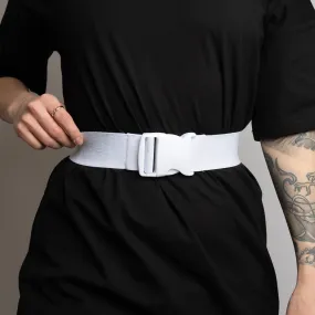 White Elastic Belt